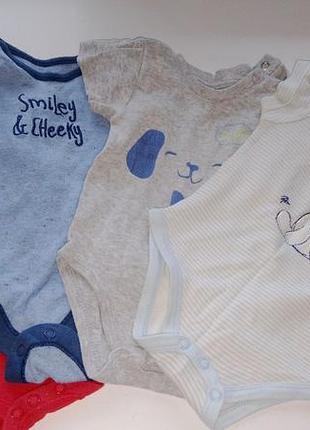 Боди карот. рукав 0_4мес