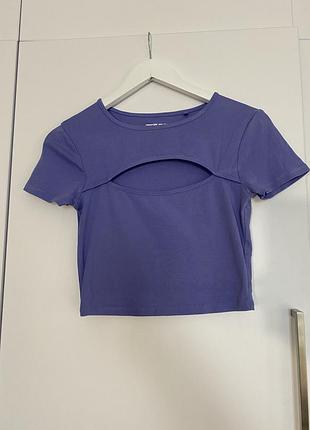 Хлопковый топ tally weijl