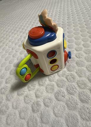 Розвиваюча дитяча іграшка бізікуб для малюків