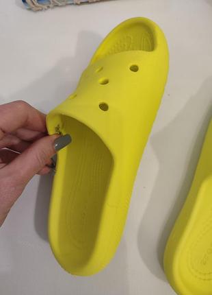 Шлепанцы шлепки кроксы крокси crocs 6