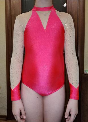 Купальник для художньої гімнастики, акробатики, спортивної гімнастики, р.116-122