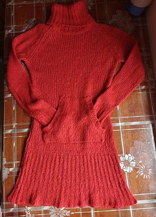 В'язане плаття-светр