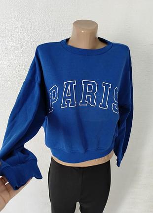 Светр синій