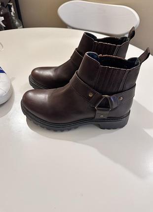 Сапоги кожаные wrangler размер 36 демисезонные