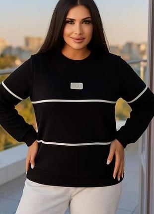 Свитшот женский утепленный