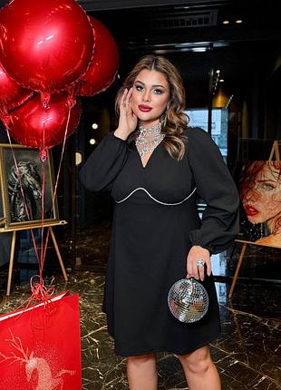 Святкова сукня з камінцями