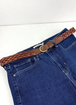 Шкіряний плетений ремінь пасок missoni