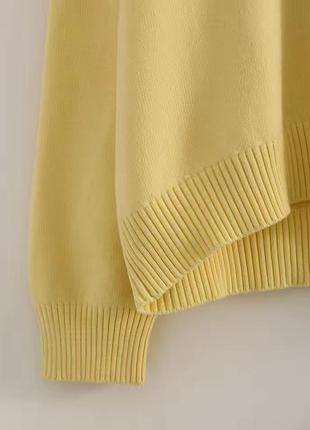 Светр в жовтому кольорі 3