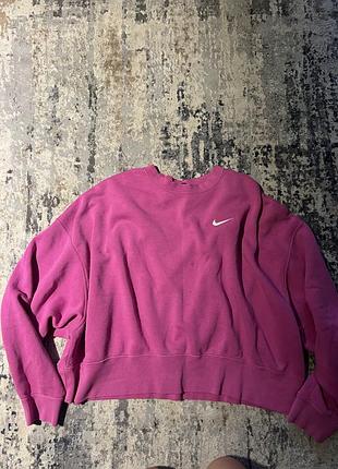 Неймовірний оригінальний жіночий  рожевий світшот nike m-xl