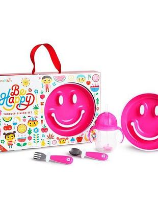 Набір посуду munchkin "be happy"
