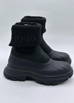 Черевики karl lagerfeld ботинки