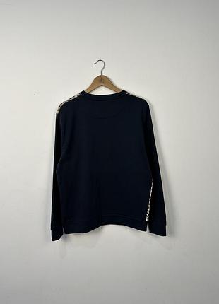 Aquascutum active check print sweatshirt jumper l gingham кофта світшот 8