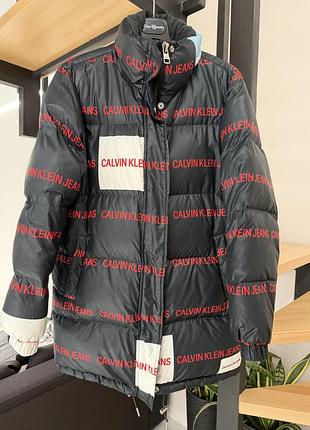 Куртка пуховик calvin klein