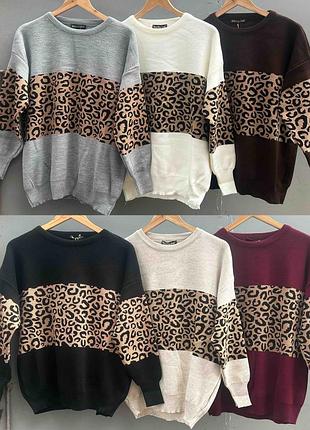 Свитер кофта лео турция 44-54 5