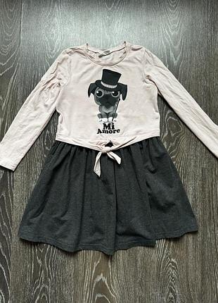 Сукня з рукавом собачка