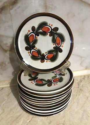 Фаянсові тарілки bernau німеччина
