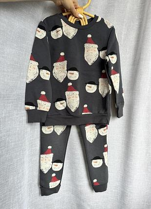Комплект набір новорічний для хлопчика 4-5, 5-6 років 104/110, 110/116рр