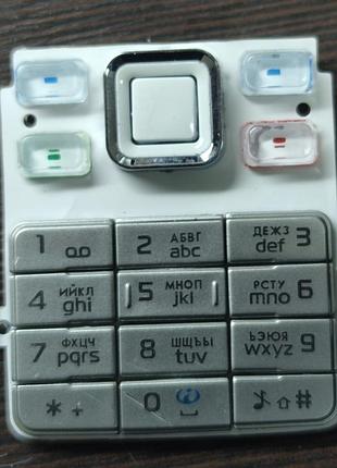 Nokia 6300 клавиатура white с дефектом