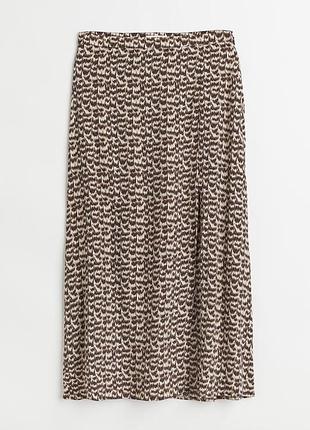 Меди юбка h&amp;m с разрезом