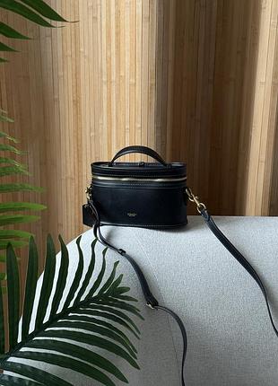 Сумка coach trail bag brown/silver