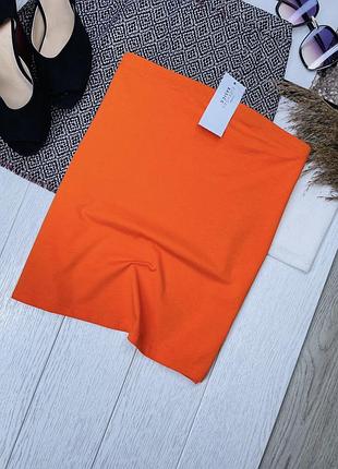 Новий бавовняний топ xl топ бандо помаранчевий топ