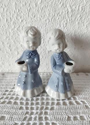 Подсвечники ангелочка. рождественские.