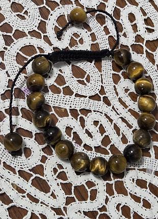 Браслет тигрове око