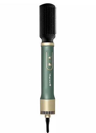 Фен-щетка мультистайлер vilgrand vhd-1225br green