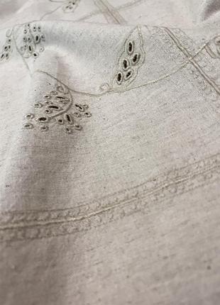 Uluwatu hand made balinese lace, лляна спідниця