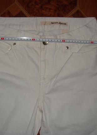 Джинси білі 100 % котон бренду dkny жіночі