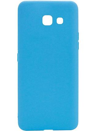 Силіконовий чохол candy для samsung a720 galaxy a7 (2017) блакитний