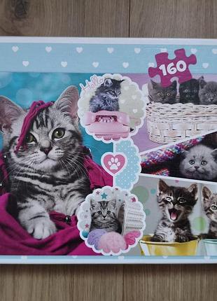 Пазл trefl милые котята, 160 эл.