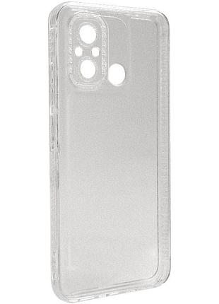 Чехол tpu starfall clear для xiaomi redmi 12c прозрачный