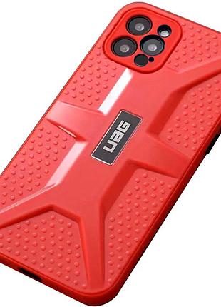 Чехол tpu+pc uag для apple iphone 12 pro (6.1") красный
