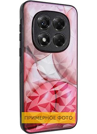 Tpu+pc чехол prisma bubblegum для xiaomi redmi note 14 4g (int. version) 3d pink