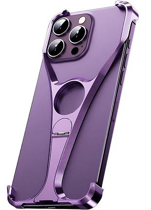 Чехол bumper y для apple iphone 14 pro (6.1") purple