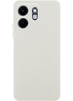 Чехол tpu getman liquid silk full camera для infinix smart 9 4g / hot 50i белый / white