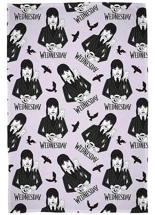Покривало плед венсдей wednesday addams