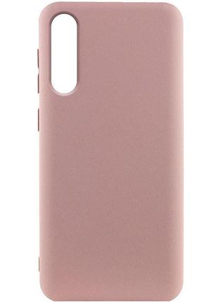 Чехол tpu getman liquid silk для samsung galaxy a50 (a505f) / a50s / a30s розовый / pink sand