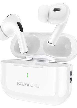 Беспроводные tws наушники borofone bw59 white