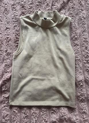 Топ, майка рубчик