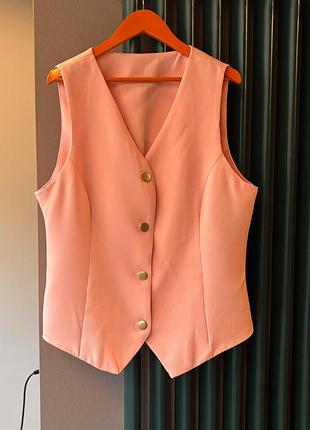 Стильна рожева житетка костюмна