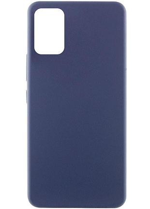 Чехол silicone cover lakshmi (aaa) для samsung galaxy a51 5g темно-синий / midnight blue