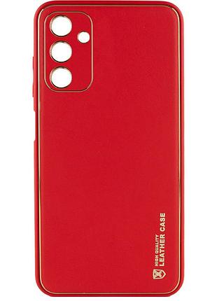 Кожаный чехол xshield для samsung galaxy a15 4g/5g / m15 5g красный / red