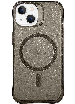 Чехол tpu radiance with magsafe для apple iphone 14 (6.1") black