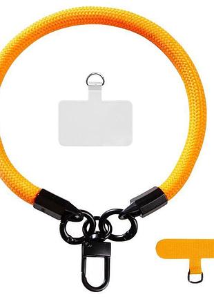 Шнурок - браслет (10мм) orange