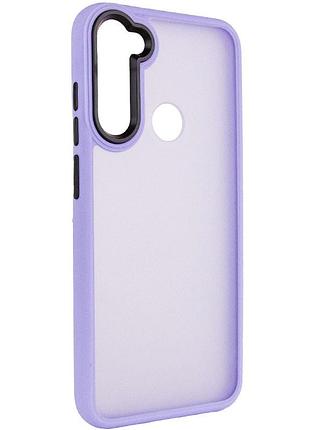 Чехол tpu+pc lyon frosted для xiaomi redmi note 8t purple