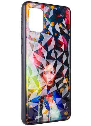 Tpu+pc чехол prisma ladies для samsung galaxy a31 peonies