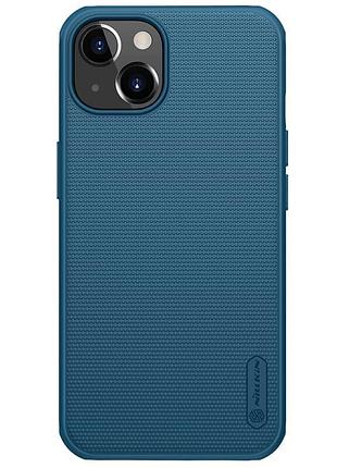 Чехол nillkin matte magnetic pro для apple iphone 15 plus (6.7") синий / blue