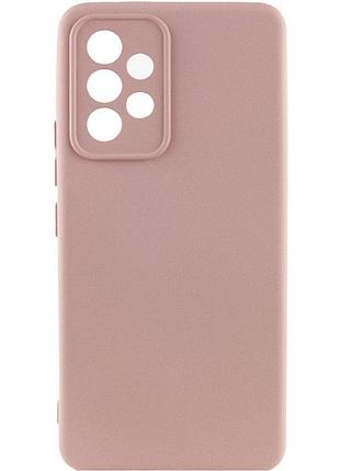 Чохол silicone cover lakshmi full camera (aa) для samsung galaxy a33 5g рожевий / pink sand